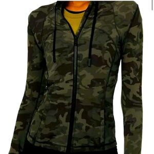 lululemon athletica define camo zip up hoodie